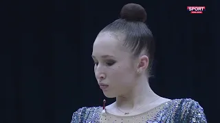 IKROMOVA Takhmina (UZB) RIBBON AA 32,35 - WC Tashkent 2024