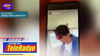 Isa sa mga sakay ng eroplano nakapag-post pa ng video | TELERADYO BALITA (26 Jan 2023)