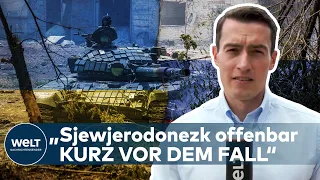 HEFTIGE KÄMPFE im DONBASS - Sjewjerodonezk offenbar kurz vor dem Fall | UKRAINE-KRIEG