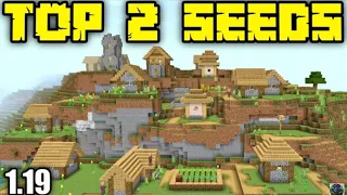 Top 2 Village Seed Java/Bedrock/Mcpe ||1.19||Hindi||Minecraft Seed 1.19|| #minecraft #minecraftseed