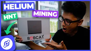 Helium Mining (HNT): Bobcat Miner 300 Unboxing & How to Setup