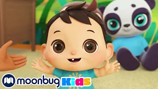 Peekaboo - Sing Along | @KidsKaraokeSongs | Moonbug Literacy