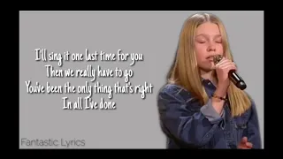 Run- Leona Lewis | (Lisa-Marie) | The Voice kids