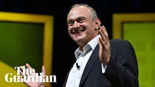 Liberal Dem leader Ed Davey delivers speech at party conference – watch live