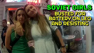 Soviet Girls Busted for Battery on LEO and Resisting - Key West, Florida - May 31, 2023