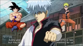 Gintoki Complains About Naruto & Dragon Ball Games | Gintama Project Last Game PS4 Trailer [ENGLISH]