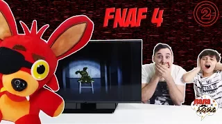 ПОДПИСЧИКИ ПОМОГАЮТ СПАСТИСЬ! Папа РОБ и Ярик  играют в Five Nights at Freddy's 4! Часть 2 13+