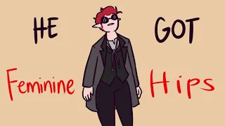 Crowley has Feminine Hips (Good Omens Animatic)