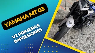 Yamaha mt-03   2022  a prueba, motovlog en la ruta.!  #yamaha #yamahamt03 #motovlog