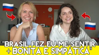 COMO O BRASIL ME MUDOU PARA SEMPRE | COM RUSSA DASHA (Canal Wally e Dasha)