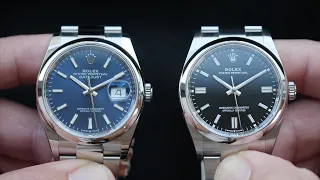 [4K] Rolex 2020 OP36 vs DJ36 - Oyster Perpetual 36 Vs Datejust 36  | Hafiz J Mehmood