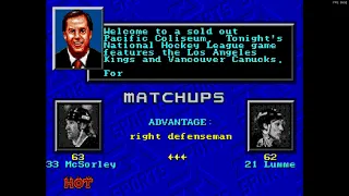 NHL '94 "Game of the Night" Kings @ Canucks "Marty McSorley's HORRIFIC Attack On Donald Brashear"