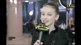 Daneliya Tuleshova at Kazakhstan Fashion Week 26 04 2019 English subs