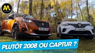 Duel de SUV : Renault Captur vs nouveau Peugeot 2008