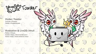 Biblically Accurate Toaster! Live2D Model Showcase