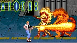 Aliens (Arcade) - Hardest / No Death Playthrough 1080p 60FPS