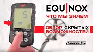 MINELAB EQUINOX 800 - обзор дополнительных настроек, воздушный тест, ответы на вопросы.
