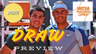 Nadal & de Minaur Rematch! | 2024 Madrid Open Draw Preview