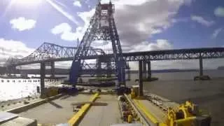 New NY Bridge – Super Crane’s First Lift