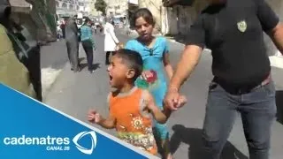 Ejército israelí detienen a niño de 5 años por lanzar una piedra (VIDEO)