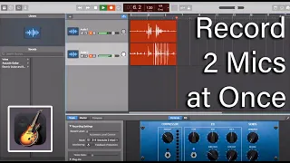 How to Record 2 Microphones in Garage Band at the same time for Podcasting! (2024 Edition)
