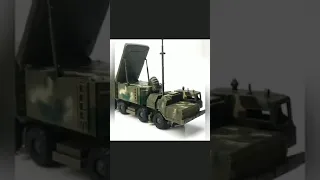 1:72 Russia Army S-300 PMU Missile Systems Radar Vehicle Plastic Assembled Truck Puzzle Buildin