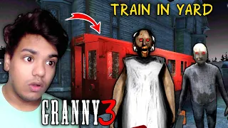 GRANNY KI TRAIN YARD ME 😂 - GRANNY 3 || STUBBYBOY