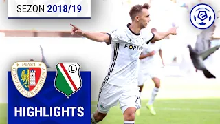 Piast Gliwice - Legia Warszawa 1:3 | SKRÓT | Ekstraklasa 2018/19 | 4. Kolejka