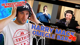 Rapper Reacts to HARRY MACK OMEGLE BARS 26!! | HOW DID HE DO THAT?! (FIRST REACTION)