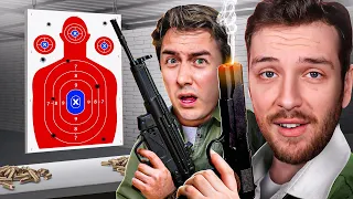 Connor and Chris Went To a Gun Range in Tokyo