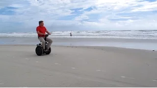 Segway® PT with GlideSaddle in action