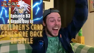 I react to... YU-GI-OH ABRIDGED EPISODE 83: A GRAND DAY IN!!!