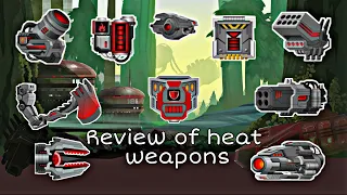 Super Mechs - Review of heat weapons 🔥