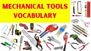 Mechanical Tool Names in English with Pictures | Mechanical Tools Vocabulary | Hand Tools #toolnames