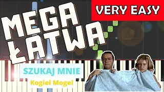 🎹 Szukaj mnie (Kogel Mogel, Edyta Geppert) - Piano Tutorial (MEGA ŁATWA wersja) 🎵 NUTY W OPISIE 🎼