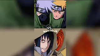 Who would win | Naruto and Kakashi vs Sasuke and Obito