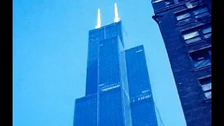 1980's Downtown Chicago Vintage 8mm Film Footage Video