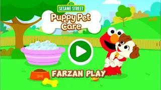 Elmo’s Fun and Educational Puppy Pet Care | Sesame Street Game for Kids #sesamestreet