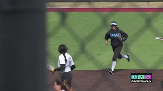 Sam Rayburn CF Catch, Double Play