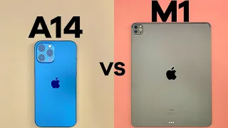 Apple M1 vs A14 Bionic Speed Test - iPad Pro 2021 vs iPhone 12 Pro Max
