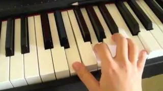 Resident Evil 3 Nemesis Ending Theme Piano Tutorial (Simple Ver.)