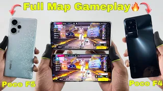 Poco F5 or Poco F4 both mobile free fire gameplay with handcam