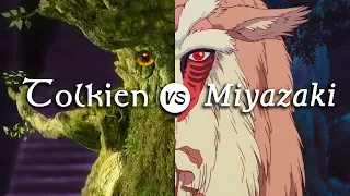 Nature in Tolkien VS Nature in Miyazaki