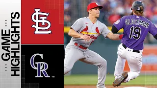 Cardinals vs. Rockies Game Highlights (4/10/23) | MLB Highlights