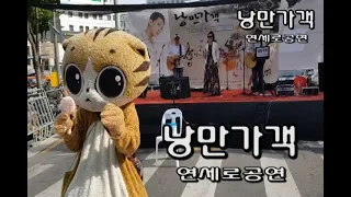 연세로 고양이 와 함께한 "낭만가객 연세로공연"