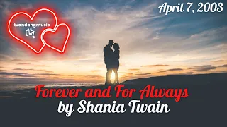 Forever and For Always by Shania Twain Lyrics