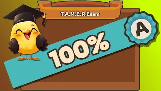 T.A.M.E.R exam 100% rank A - taming.io new update