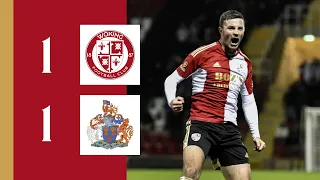 Podge Scores Stunning Late Leveller! | Woking 1-1 Altrincham | Match Highlights