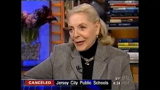 Lauren Bacall on the Today Show, 2005