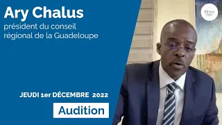 Évolution des outre-mer : audition du président du conseil régional de la Guadeloupe